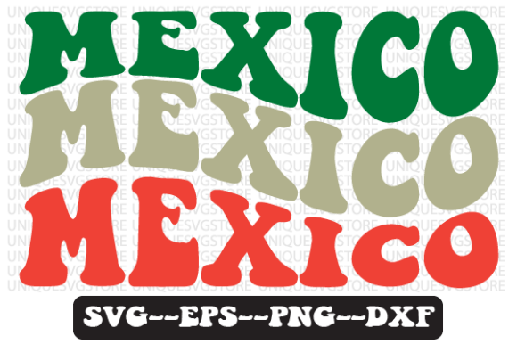 Download Mexico Groovy Retro Svg Design - Groovy Collection
