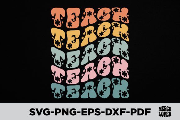 Download Teach Groovy Retro Wavy - Groovy Collection