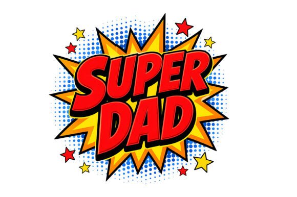 Download Super Dad Comic PNG - Premium Resources
