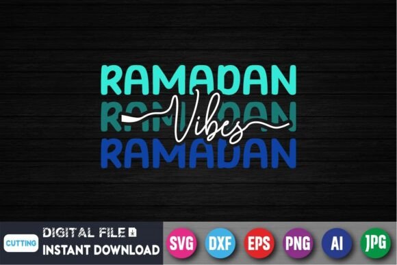 Download Ramadan Vibes Retro Groovy Shirt SVG - Groovy Collection