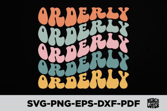 Download Groovy Retro Wavy Orderly T-Shirt - Groovy Collection