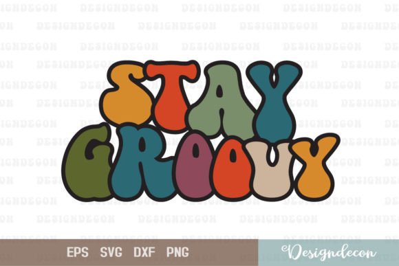Download Stay Groovy Retro Wavy SVG - Groovy Collection